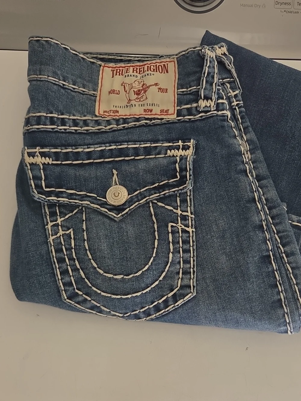 True Religion Ricky Straight Jean Men Size 36